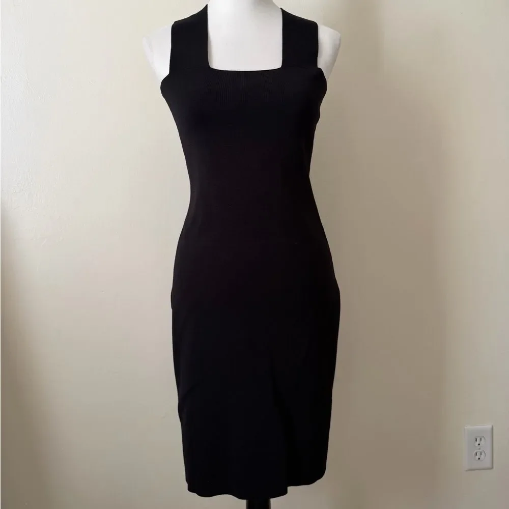 House of Harlow 1960 Black Midi Dress